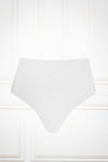 High waist bikini Bottoms in White