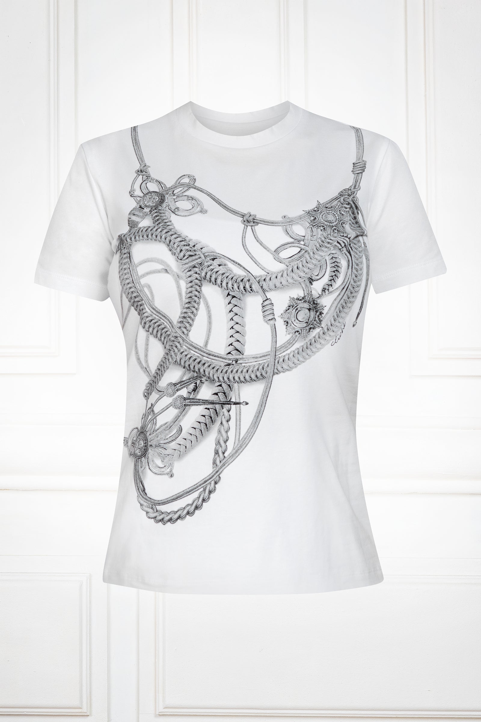 Oversized print t-shirt Silver Chains