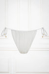 Tie Side Bikini Bottoms In white