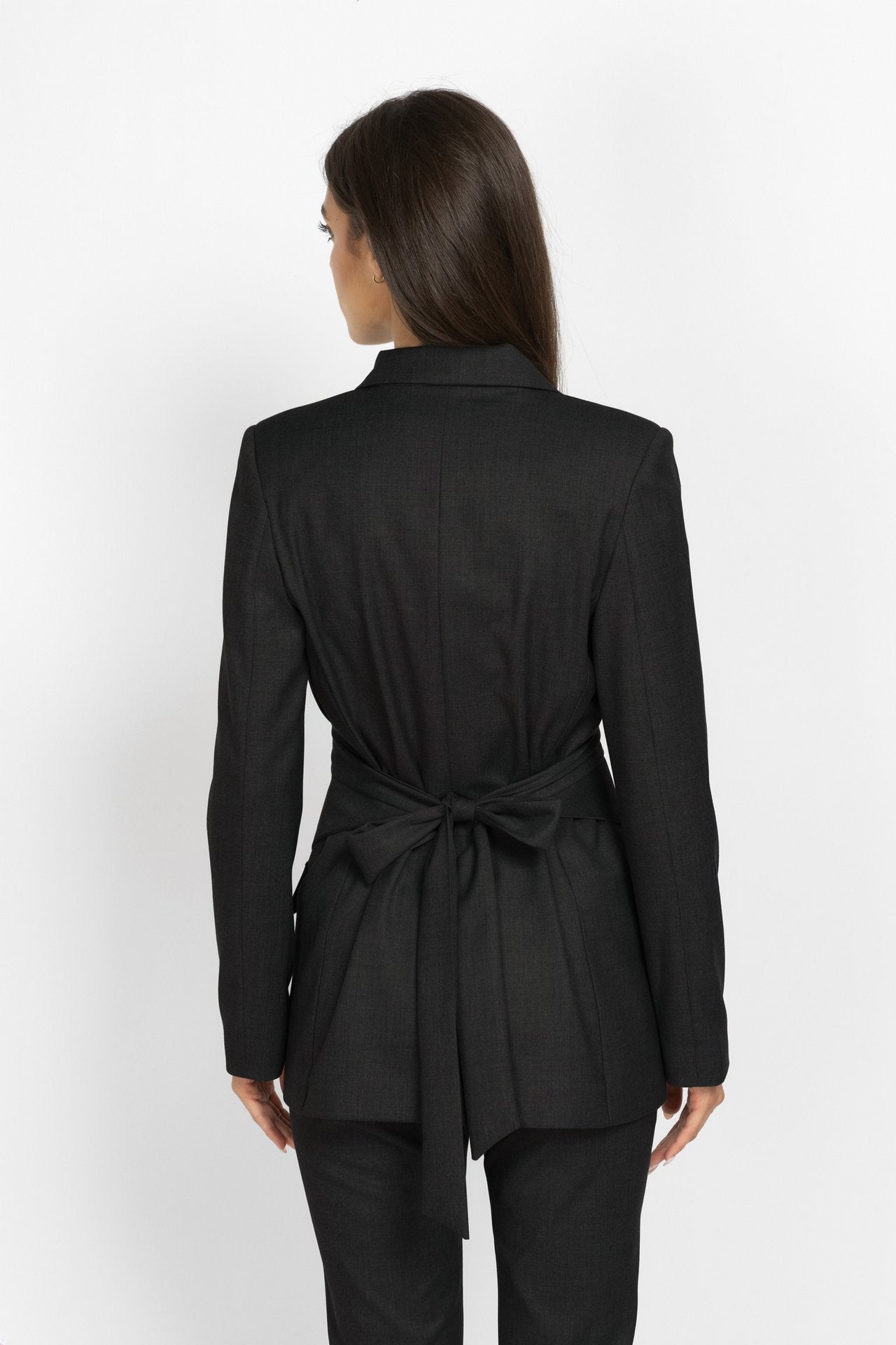 Belted Tailored Blazer