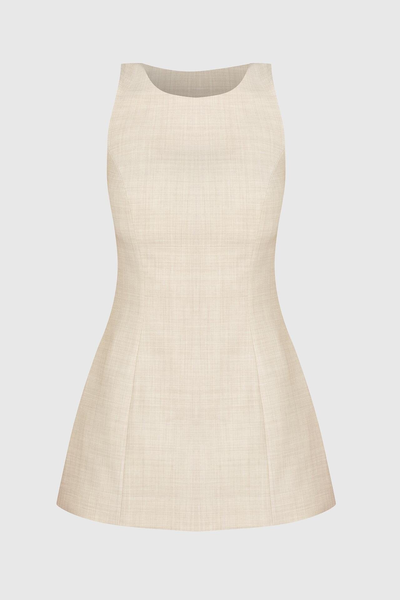 Long Wool Peplum To
