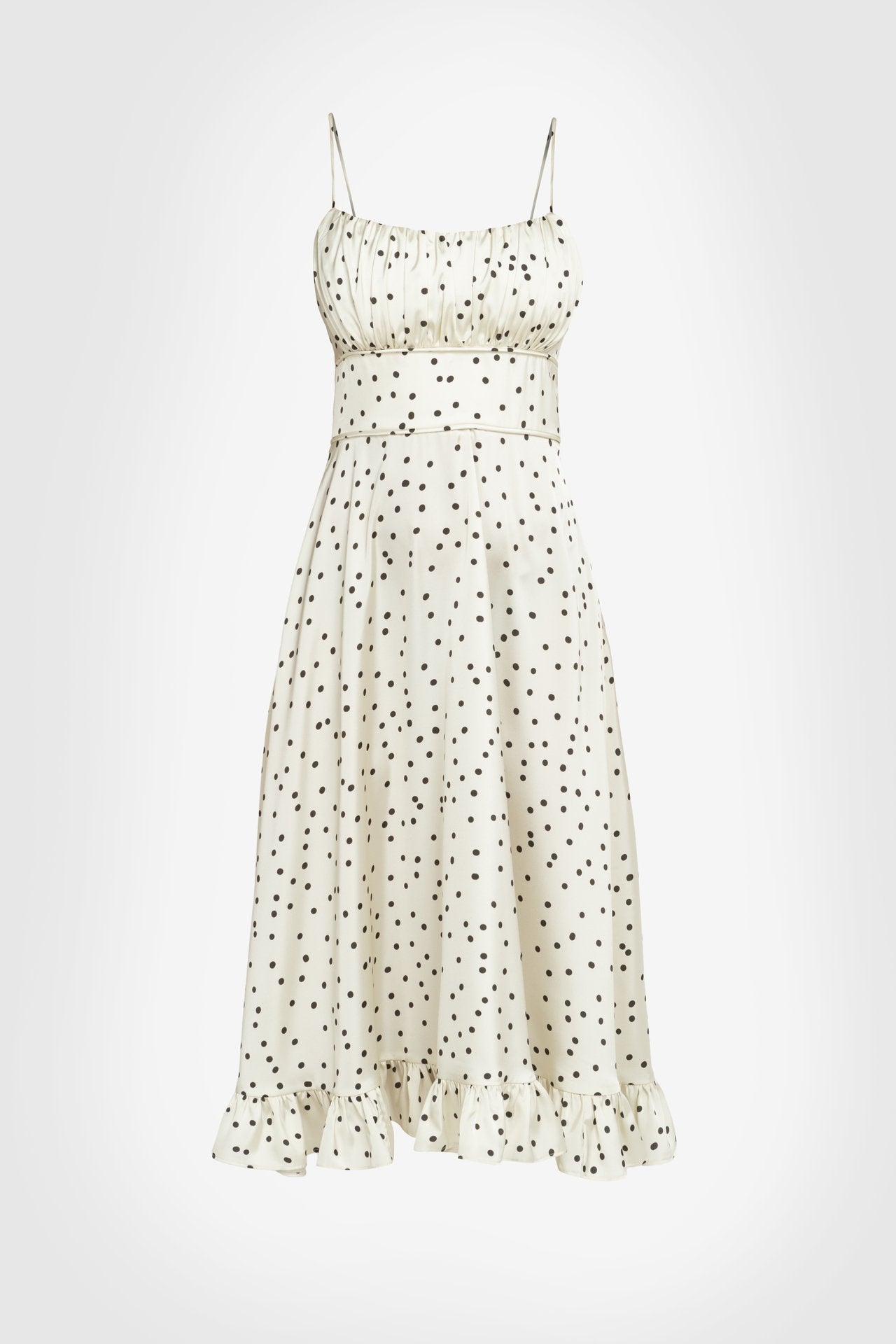 Summer dress with thin straps