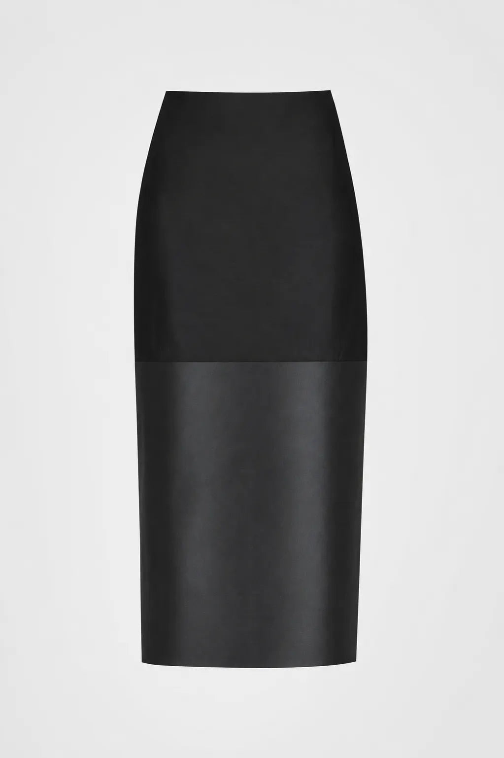 Black Skirt with Sheer Veil
