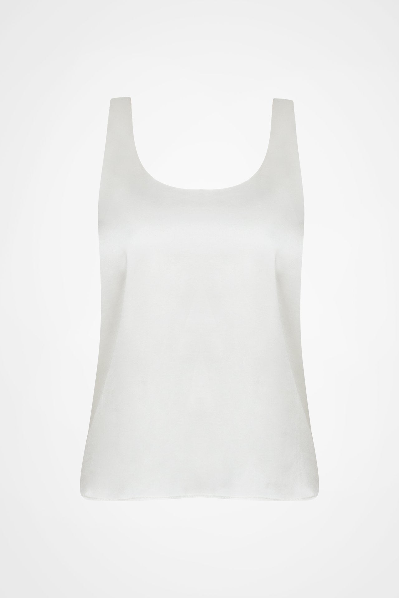 White wide-fit top