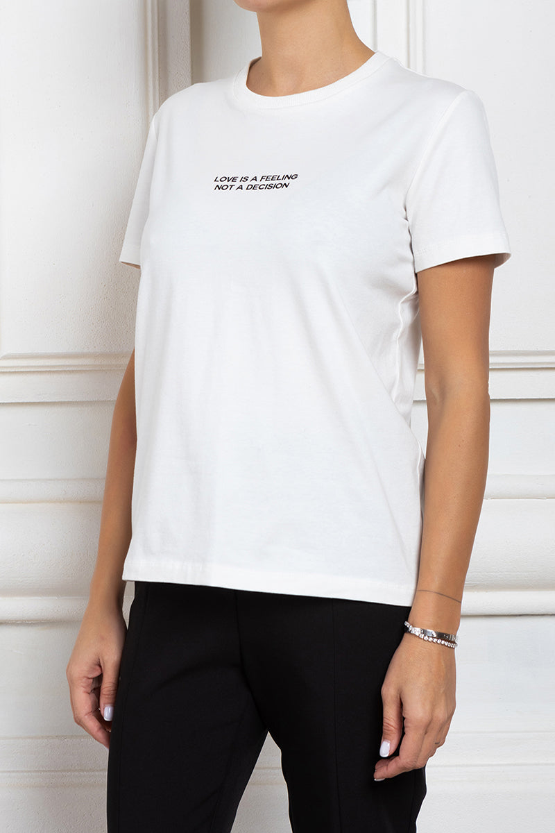 White Love is a Feeling T-shirt